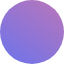 A purple circle on a black background